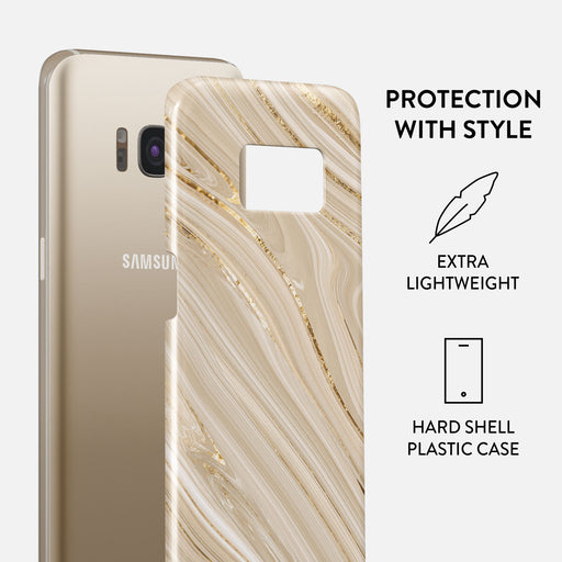 Full Glam - Beige Samsung Galaxy S8 Case 2