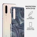 Navy Trench - Blue Huawei P30 Case 2