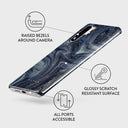 Navy Trench - Blue Huawei P30 Pro Case 3