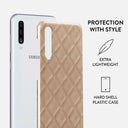 Simply Cream - Quilted Samsung Galaxy A50 Case 2