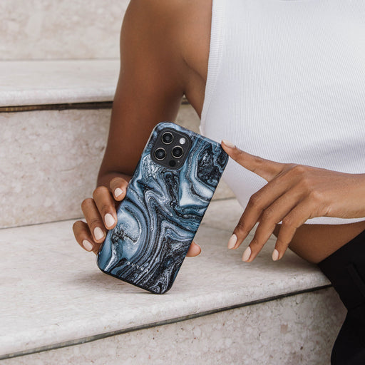 Navy Trench - Blue Samsung Galaxy A40 Case 6