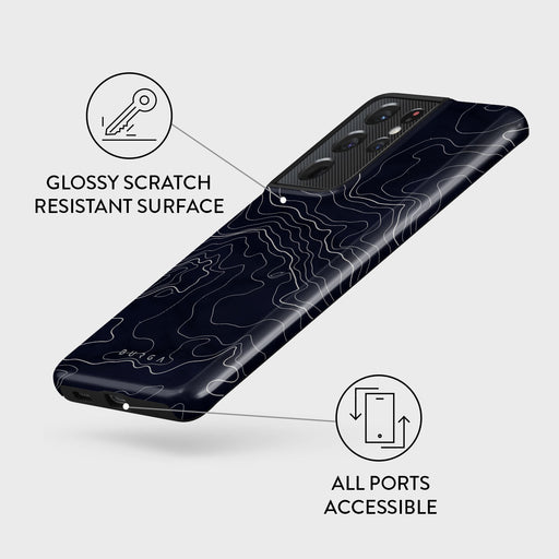 Drifting Shores - Line Art Samsung Galaxy S21 Ultra Case 7
