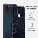 Drifting Shores - Line Art Samsung Galaxy A21s 4G Case 2