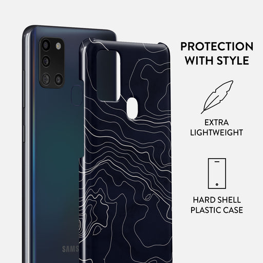 Drifting Shores - Line Art Samsung Galaxy A21s 4G Case 2