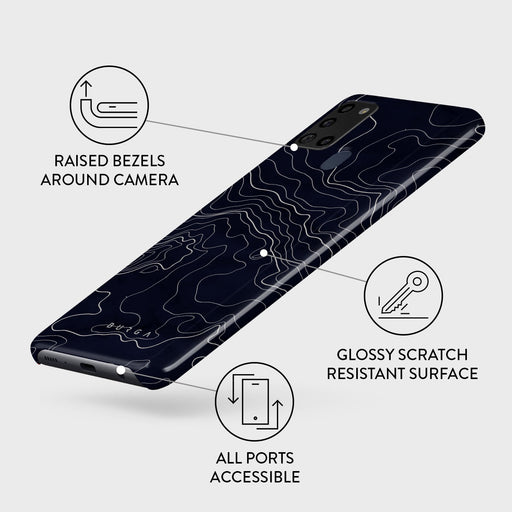 Drifting Shores - Line Art Samsung Galaxy A21s 4G Case 3