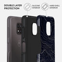 Drifting Shores - Line Art Motorola Moto G Power 2021 Case 2