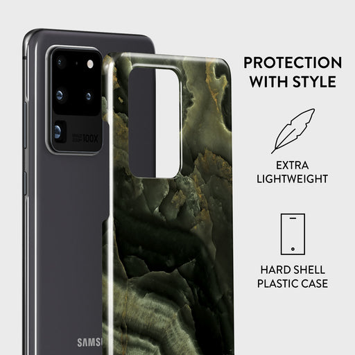 Misty Forest - Green Marble Samsung Galaxy S20 Ultra 4G / 5G Case 2