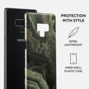 Misty Forest - Green Marble Samsung Galaxy Note 9 Case 2