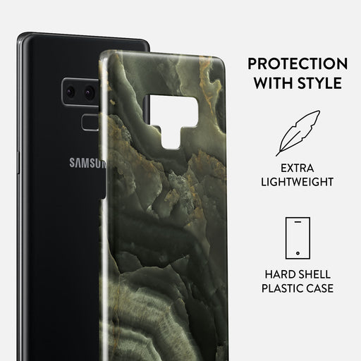 Misty Forest - Green Marble Samsung Galaxy Note 9 Case 2