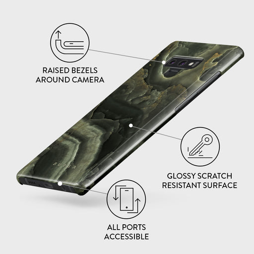 Misty Forest - Green Marble Samsung Galaxy Note 9 Case 3