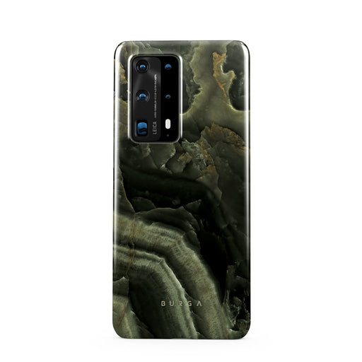 Misty Forest - Green Marble Huawei P40 Pro Plus Case 1