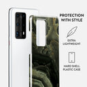 Misty Forest - Green Marble Huawei P40 Pro Plus Case 2