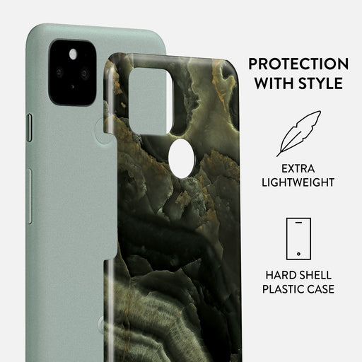 Misty Forest - Green Marble Google Pixel 5 Case 2