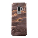 Fire Wood - Brown Marble Samsung Galaxy S9 Plus Case
