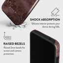 Fire Wood - Brown Marble Samsung Galaxy A34 Case 4