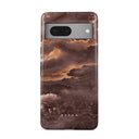 Fire Wood - Brown Marble Google Pixel 7 Case 1