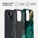 Emerald Pool - Elegant iPhone 14 Plus Case 6