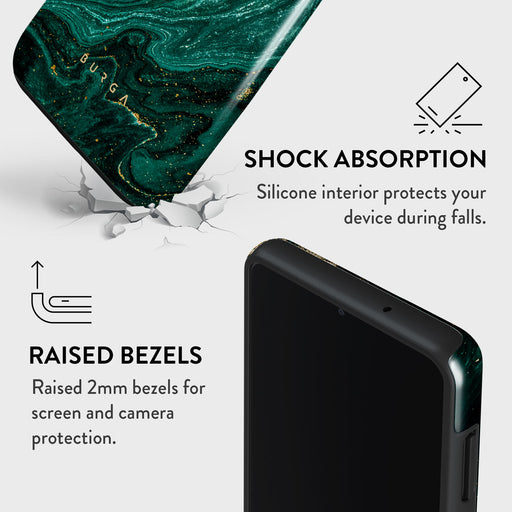 Emerald Pool - Elegant Samsung Galaxy S21 FE Case 4