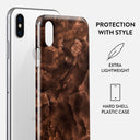 Toasted Chestnut - Brown iPhone X / XS Case 2