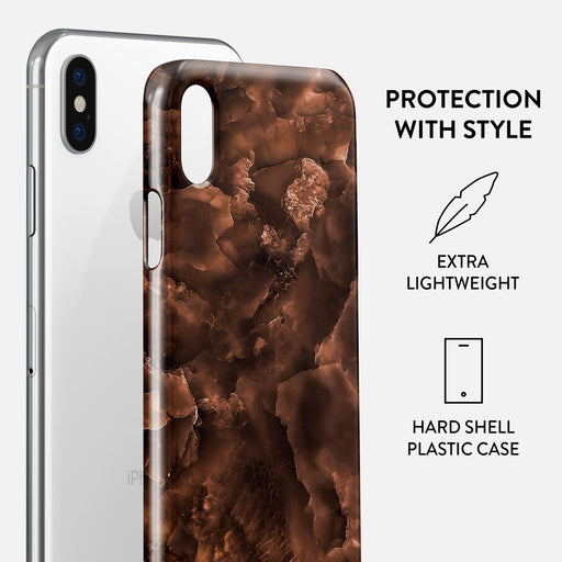 Toasted Chestnut - Brown iPhone X / XS Case 2