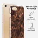 Toasted Chestnut - Brown iPhone SE (2022) Case 2