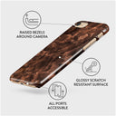 Toasted Chestnut - Brown iPhone SE (2022) Case 3