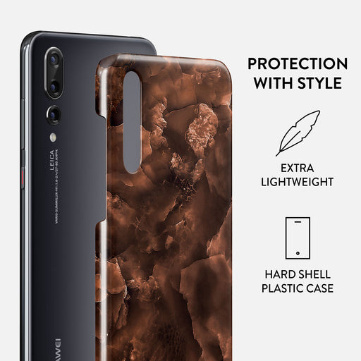 Toasted Chestnut - Brown Huawei P20 Case 2