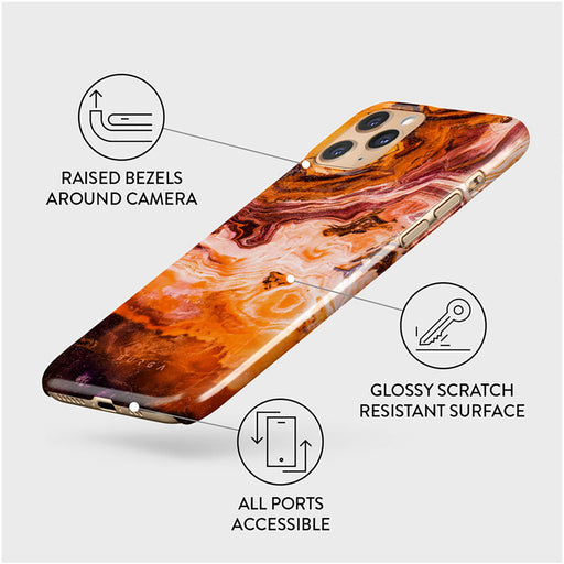 Pumpkin Spice - Orange iPhone 11 Pro Case 3