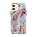 Frozen Leaves - Cute Marble iPhone 11 Case