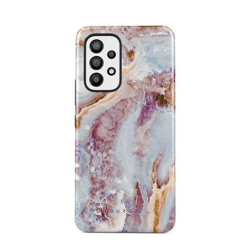 Frozen Leaves - Cute Marble Samsung Galaxy A53 Case 1