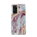 Frozen Leaves - Cute Marble Huawei P40 Case