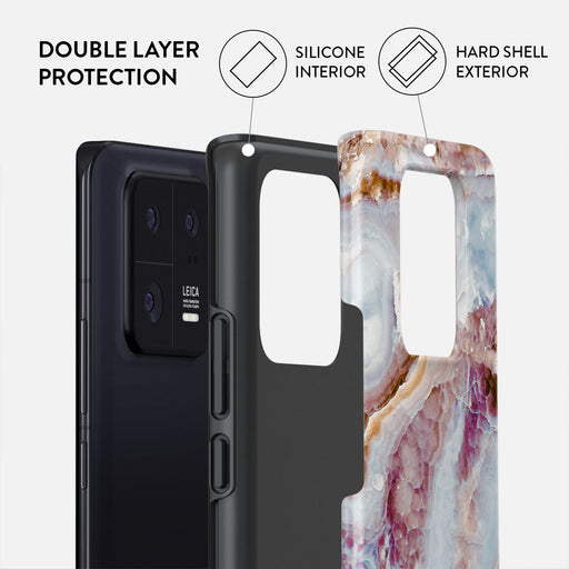 Frozen Leaves - Cute Marble Xiaomi 13 Pro Case 2