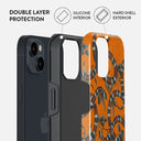 Bitter Apricot - Snake iPhone 14 Case 6