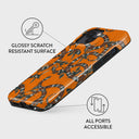 Bitter Apricot - Snake iPhone 14 Case 7
