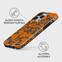 Bitter Apricot - Snake iPhone 13 Pro Max Case 7