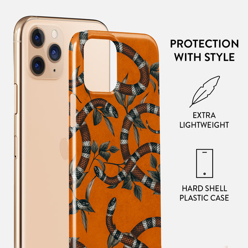 Bitter Apricot - Snake iPhone 11 Pro Case 2