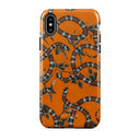 Bitter Apricot - Snake iPhone XS Max Case 5