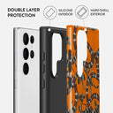 Bitter Apricot - Snake Samsung Galaxy S22 Ultra Case 6