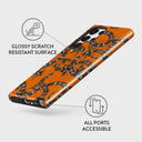 Bitter Apricot - Snake Samsung Galaxy S22 Ultra Case 7