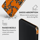 Bitter Apricot - Snake Samsung Galaxy A12 4G Case 8