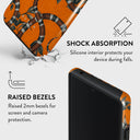 Bitter Apricot - Snake Google Pixel 6 Pro Case 4