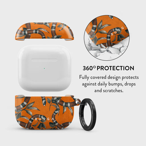 Bitter Apricot - Snake AirPods 3 Case 2