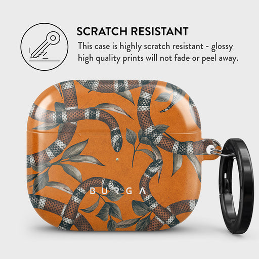 Bitter Apricot - Snake AirPods 3 Case 4