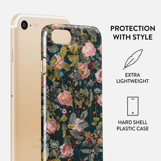 Bloomy Garden - Vintage iPhone SE (2022) Case 2