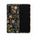 Bloomy Garden - Vintage Samsung Galaxy Z Fold 3 Case