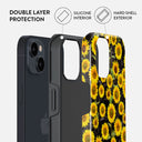 Sunflower Glimmer - iPhone 14 Case 6