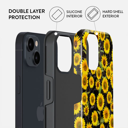 Sunflower Glimmer - iPhone 14 Case 6