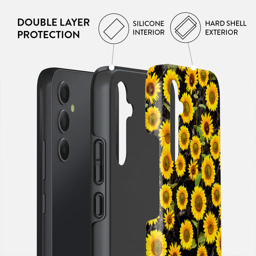 Sunflower Glimmer - Samsung Galaxy A34 Case 2