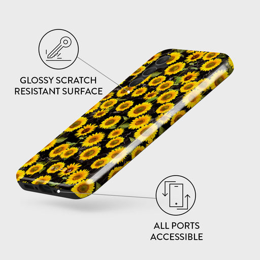 Sunflower Glimmer - Samsung Galaxy A34 Case 3