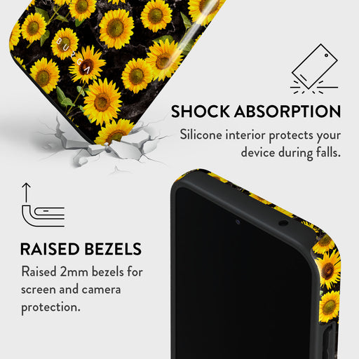 Sunflower Glimmer - Samsung Galaxy A34 Case 4